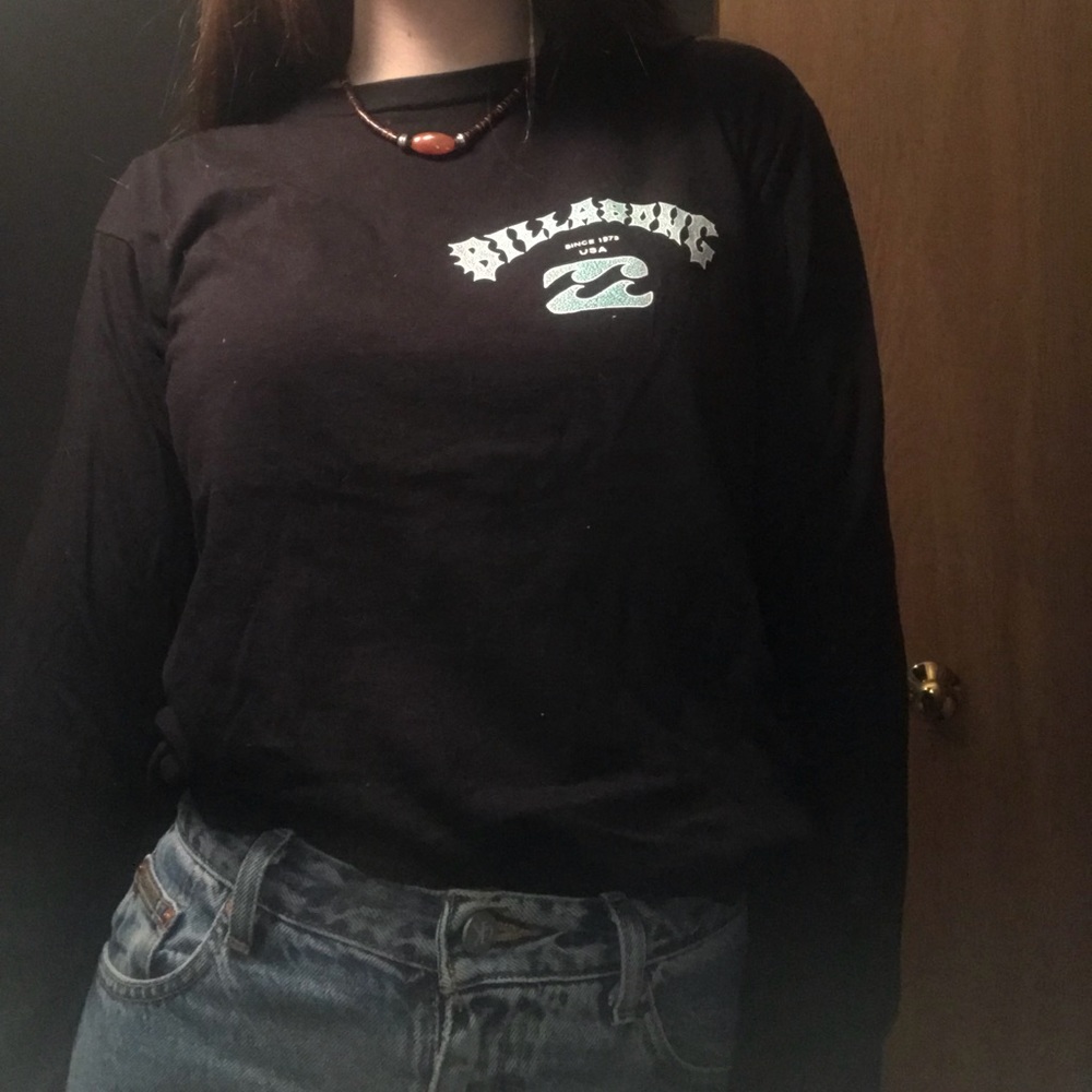 billabong black longsleeve
